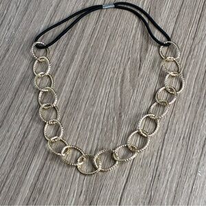 🐼 3/$25 Gold Chain Link Headband